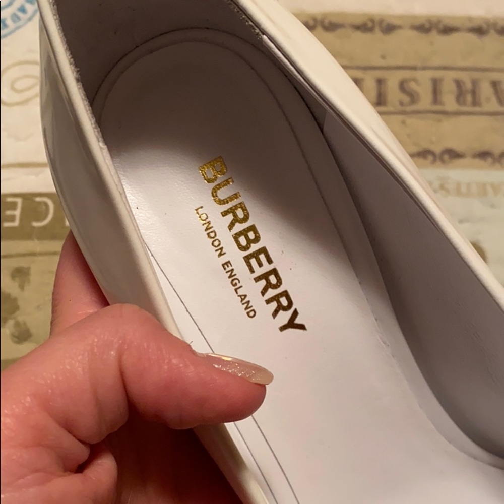 👠 NEW ... Burberry London England Pumps 38 - Picture 5 of 5